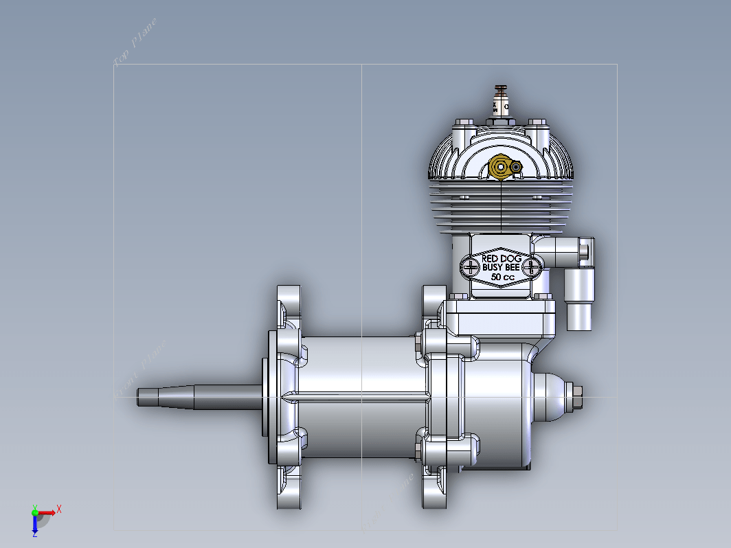 50cc Auxiliary发动机模型