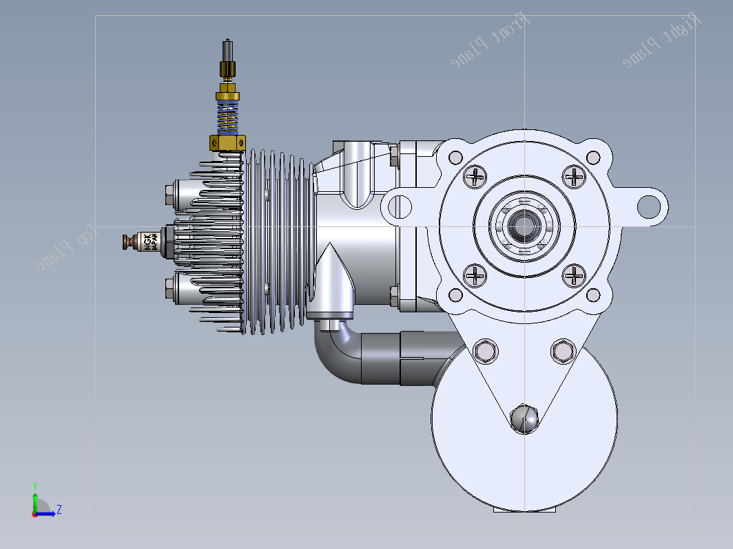 50cc Auxiliary发动机模型