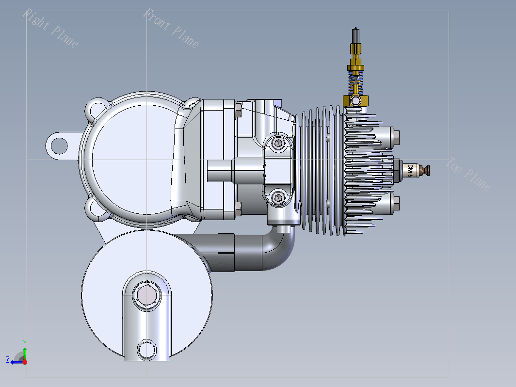 50cc Auxiliary发动机模型