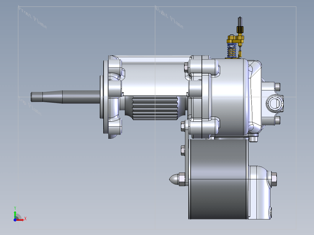 50cc Auxiliary发动机模型