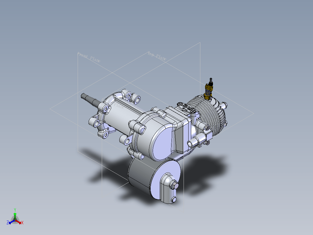 50cc Auxiliary发动机模型