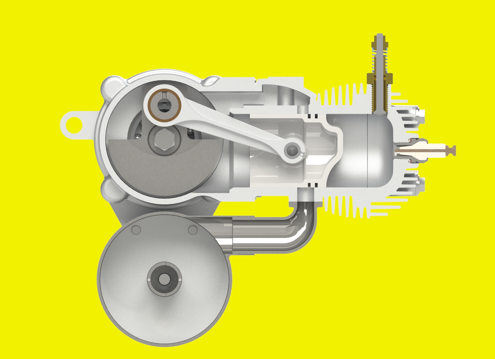 50cc Auxiliary发动机模型