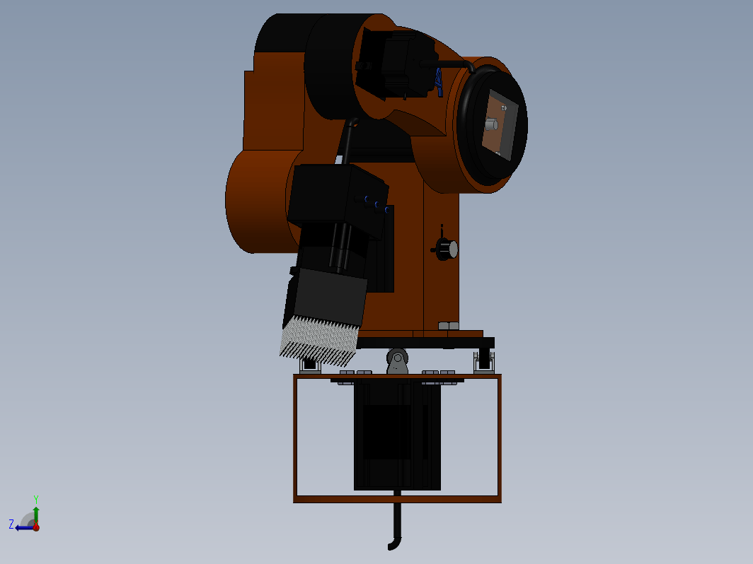 0003--4 DEGREE OF FREEDOM ROBOT ARM（有参数）