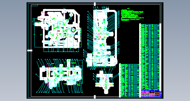 Y3180型滚齿机主轴箱设计CAD+说明