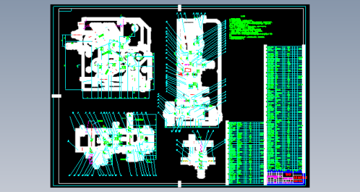 Y3180型滚齿机主轴箱设计CAD+说明缩略图