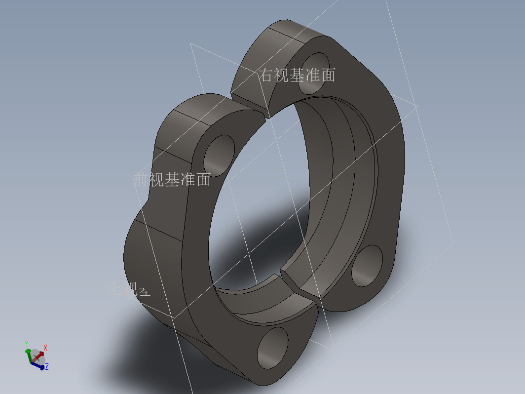 H型分体SAE法兰