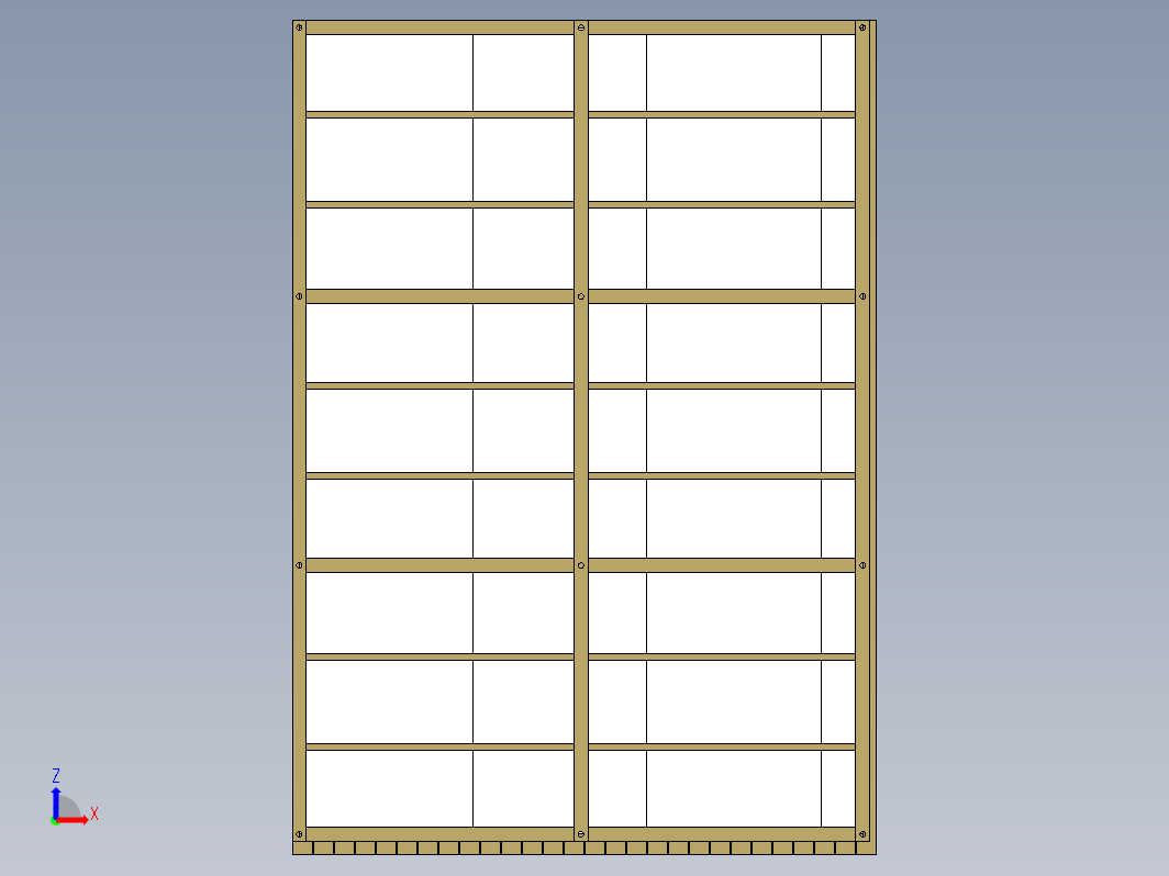 Domik木质结构小屋框架