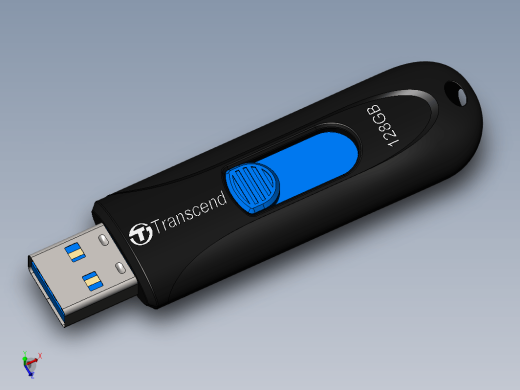 U盘模型 USB Flash Drive