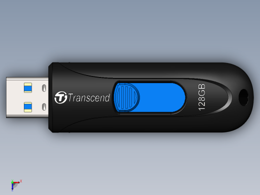 U盘模型 USB Flash Drive缩略图