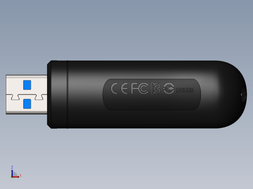 U盘模型 USB Flash Drive缩略图