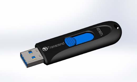 U盘模型 USB Flash Drive缩略图