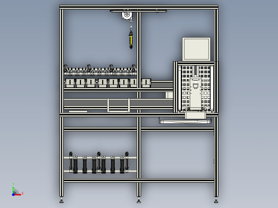 挤压铝工作站 Analysis Station