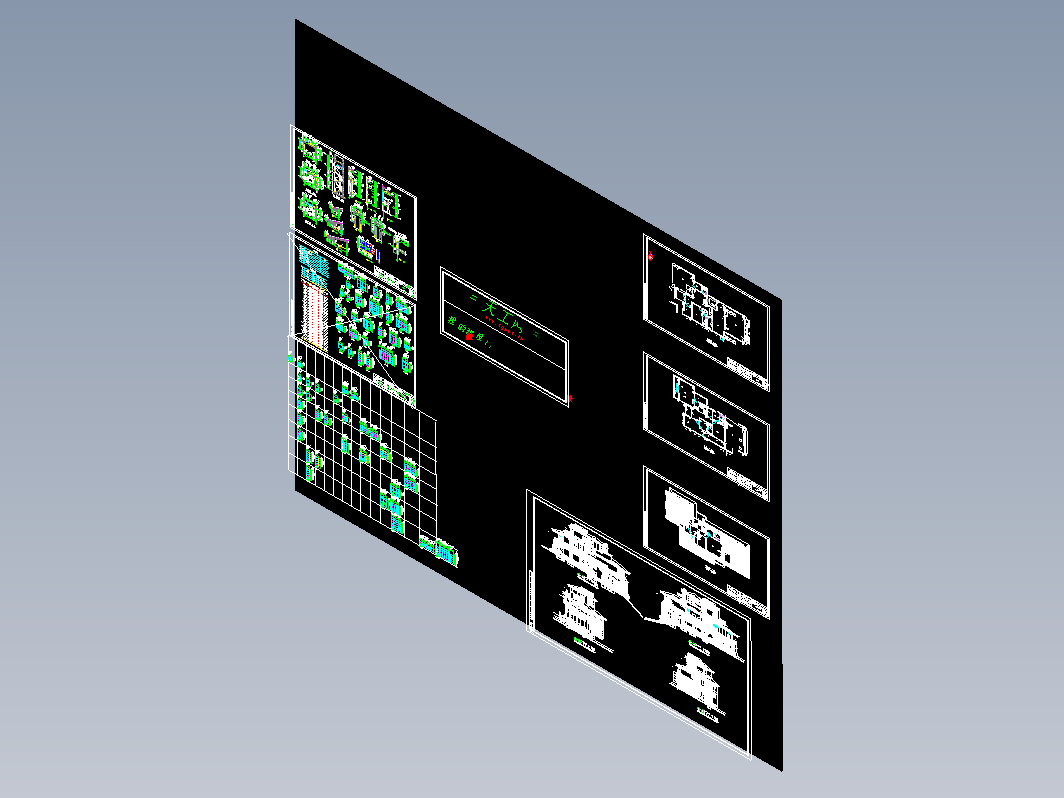 M-A1别墅设计图纸