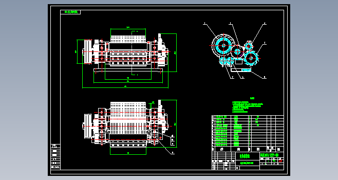 片型蔬菜切丁机CAD