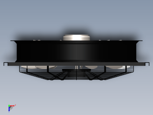 (630mm)轴流风机设计模型缩略图