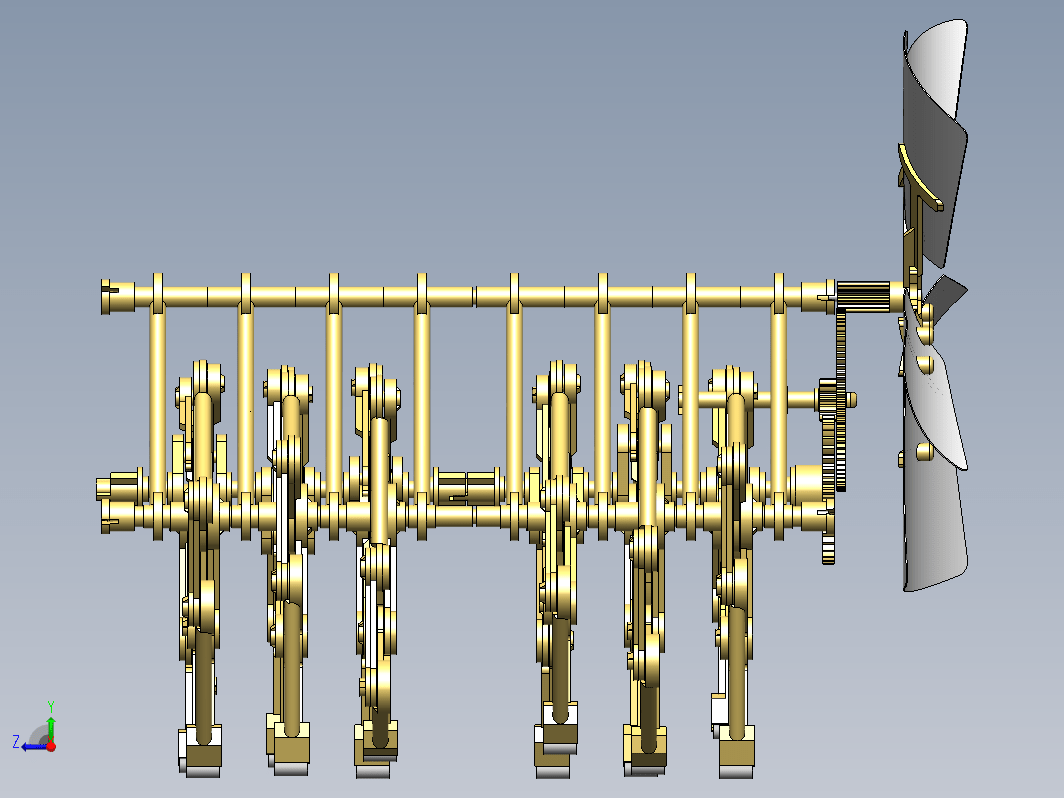 风力兽行走玩具 Theo Jansen's Strandbeest