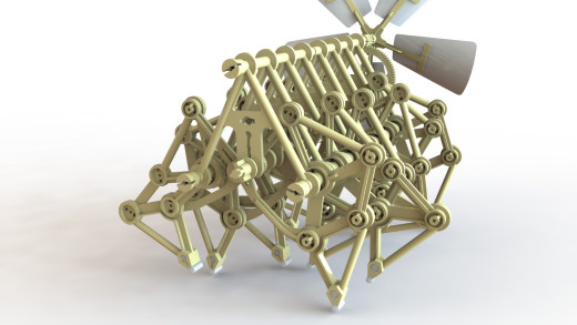 风力兽行走玩具 Theo Jansen's Strandbeest缩略图