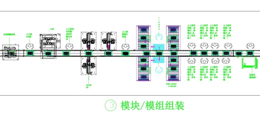 18650储能电池模组PACK自动组装线