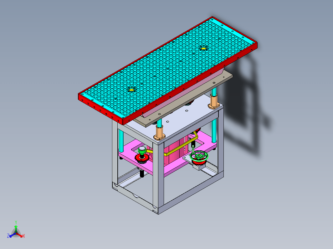 塑料真空成型台