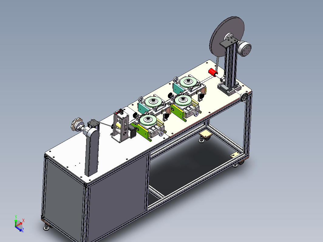 大型电子移动屏3D+BOM清单