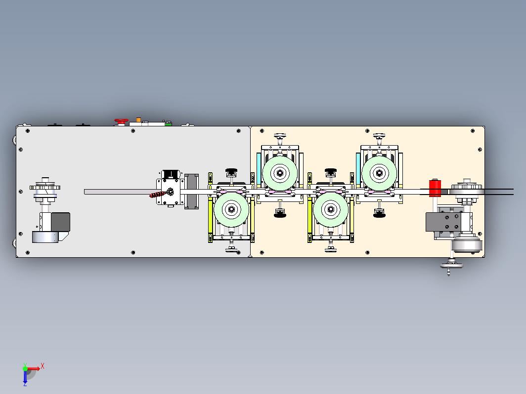 大型电子移动屏3D+BOM清单