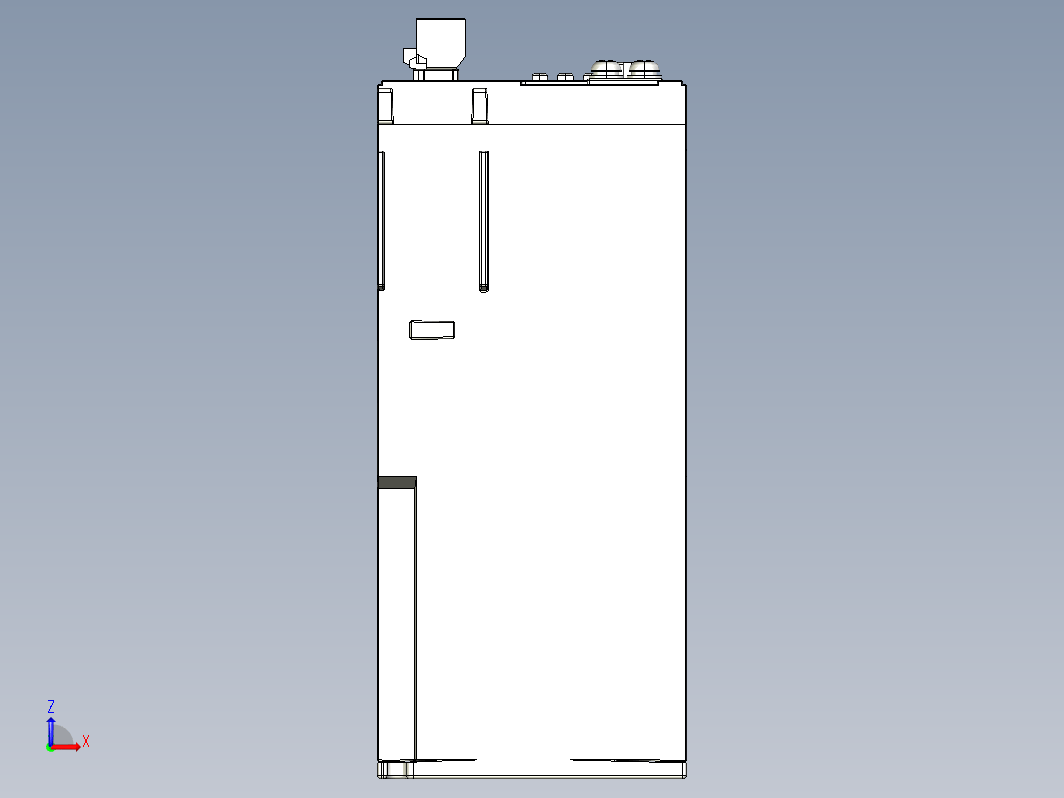 标准型伺服驱动器01052550-WXSTEP_B00（整机3D模型）