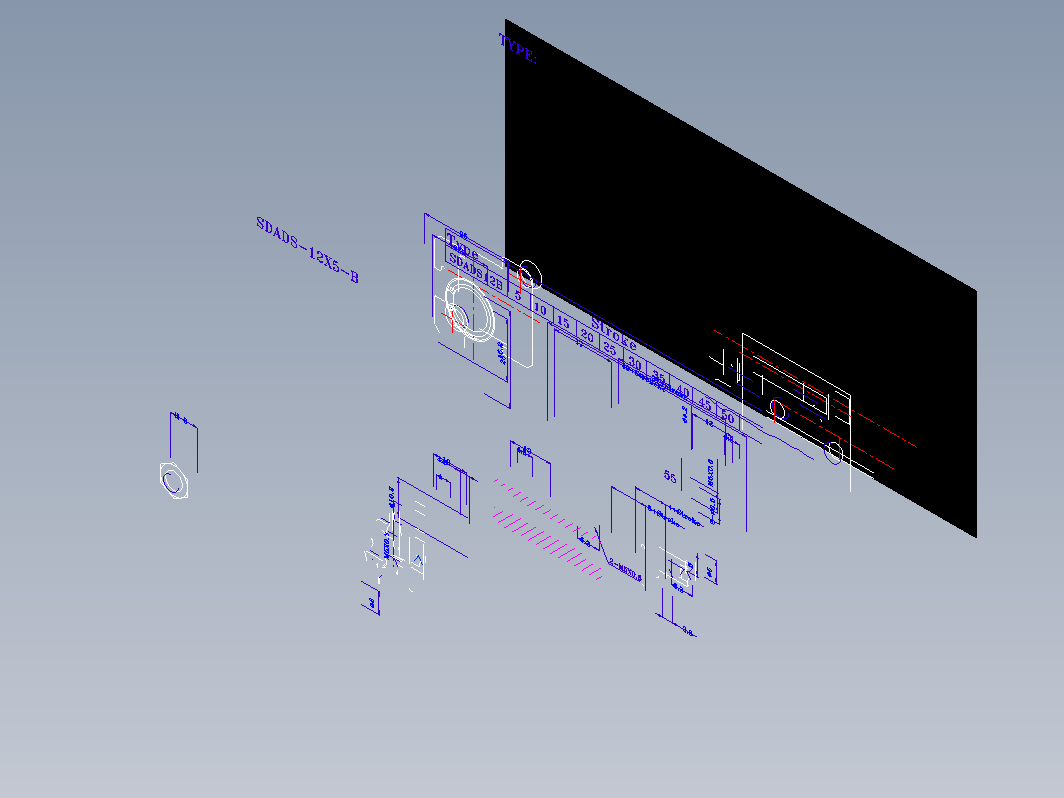 SDA气缸 83-SDAD-12-SW