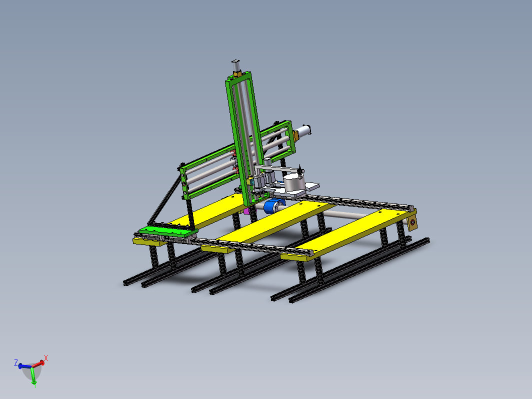 基于视觉分拣搬运机器人设计三维SW2015带参+CAD+说明书