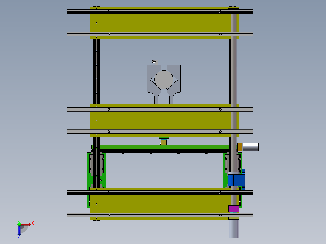 基于视觉分拣搬运机器人设计三维SW2015带参+CAD+说明书