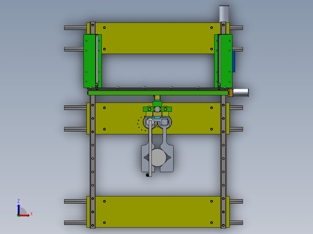 基于视觉分拣搬运机器人设计三维SW2015带参+CAD+说明书