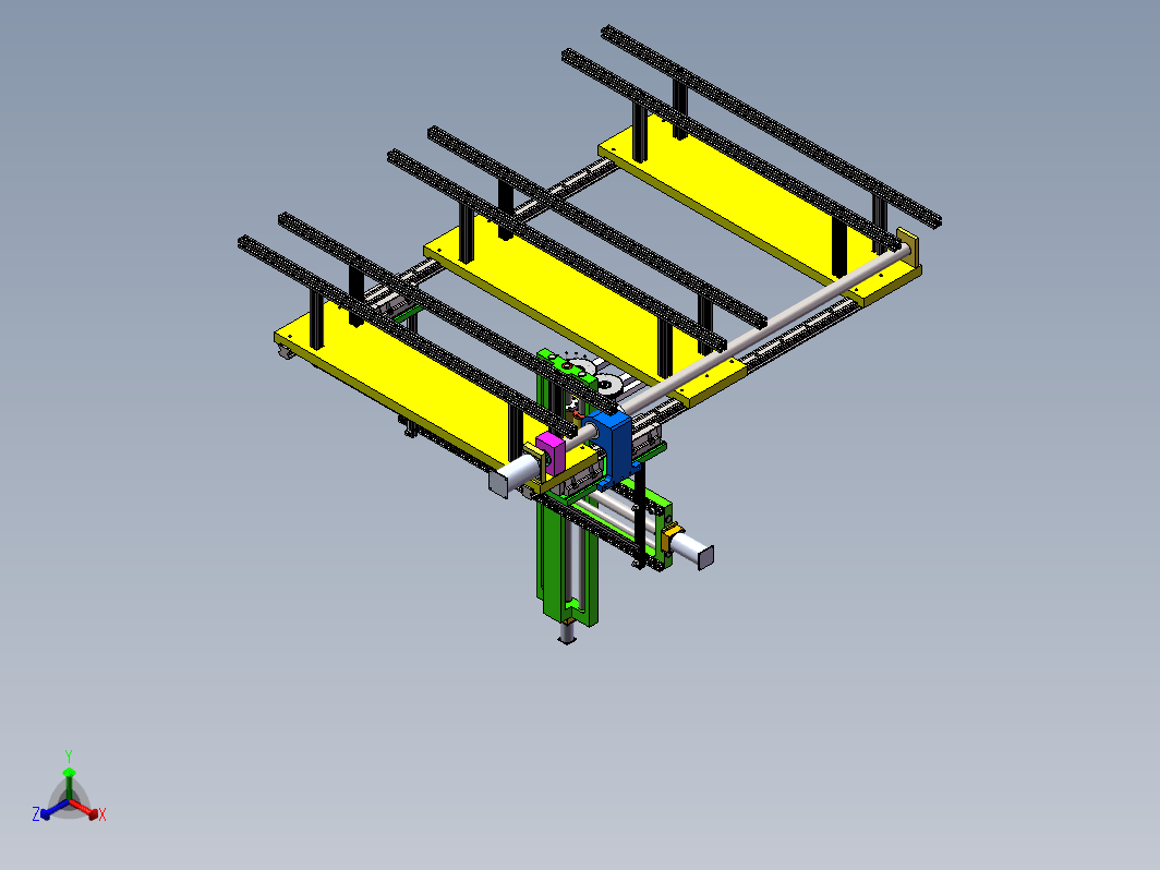 基于视觉分拣搬运机器人设计三维SW2015带参+CAD+说明书