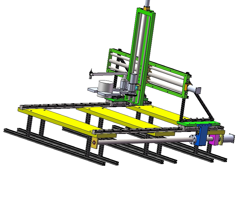 基于视觉分拣搬运机器人设计三维SW2015带参+CAD+说明书