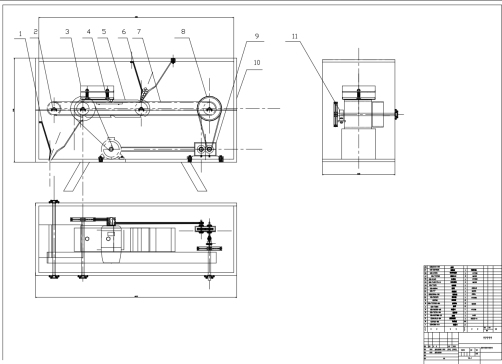 医用棉签卷棉机设计CAD+说明书