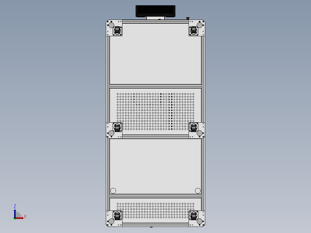 铝型材机架钣金造型-7