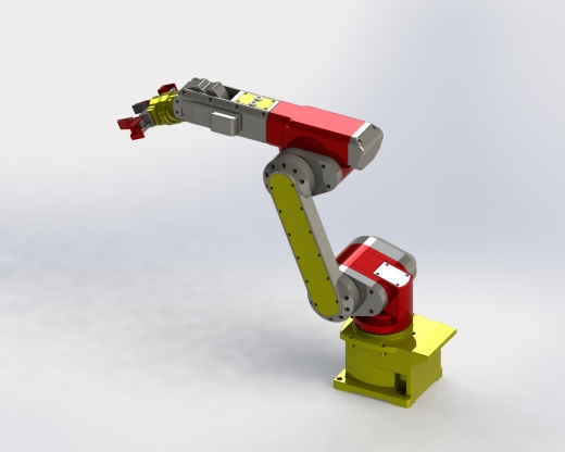 工业机械臂6自由度 Industrial Robot Arm缩略图