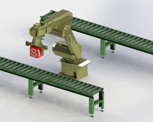 工业机械臂6自由度 Industrial Robot Arm缩略图