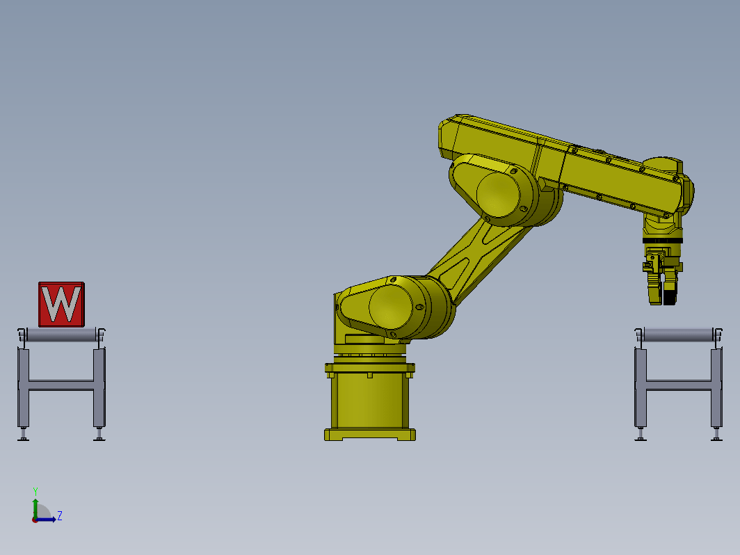 工业机械臂6自由度 Industrial Robot Arm