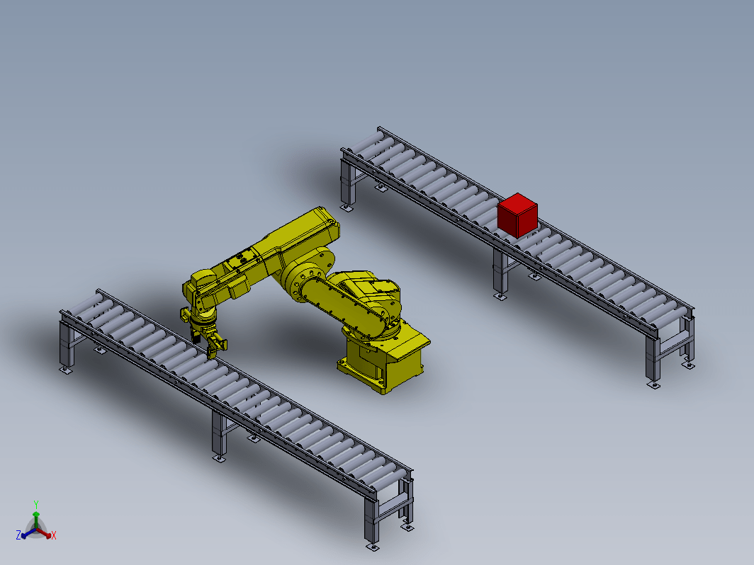 工业机械臂6自由度 Industrial Robot Arm