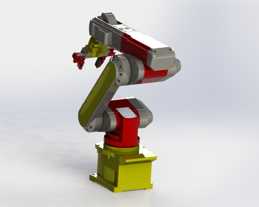 工业机械臂6自由度 Industrial Robot Arm缩略图