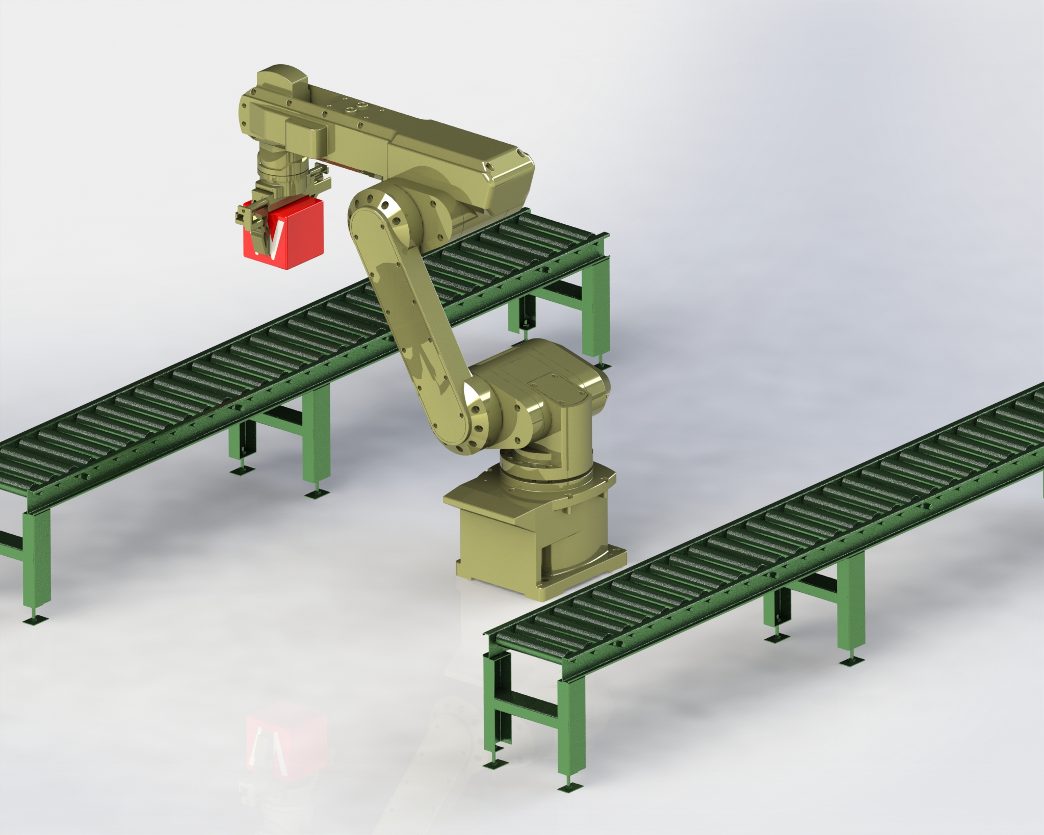 工业机械臂6自由度 Industrial Robot Arm