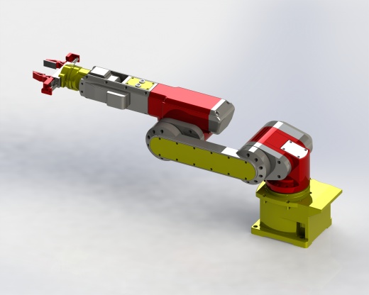 工业机械臂6自由度 Industrial Robot Arm缩略图