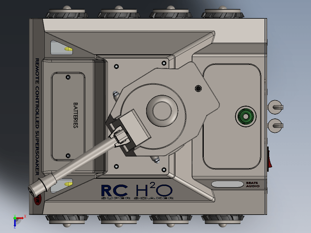 RC-H2O坦克炮玩具