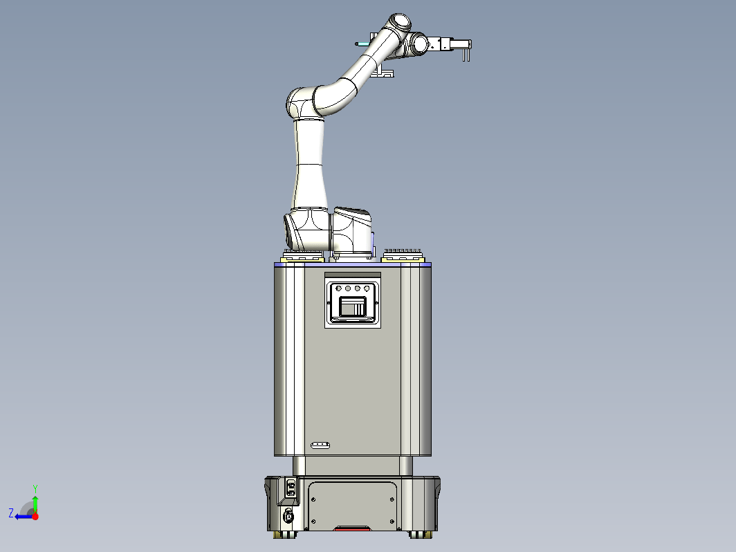 医疗用取试剂，视觉定位转移料盒AGV复合机器人