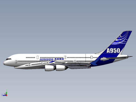 A950客机飞机缩略图