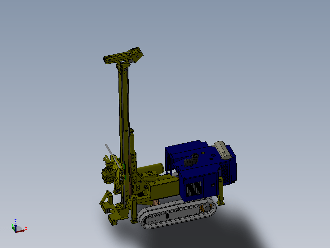【1119】钻机SW模型SW设计