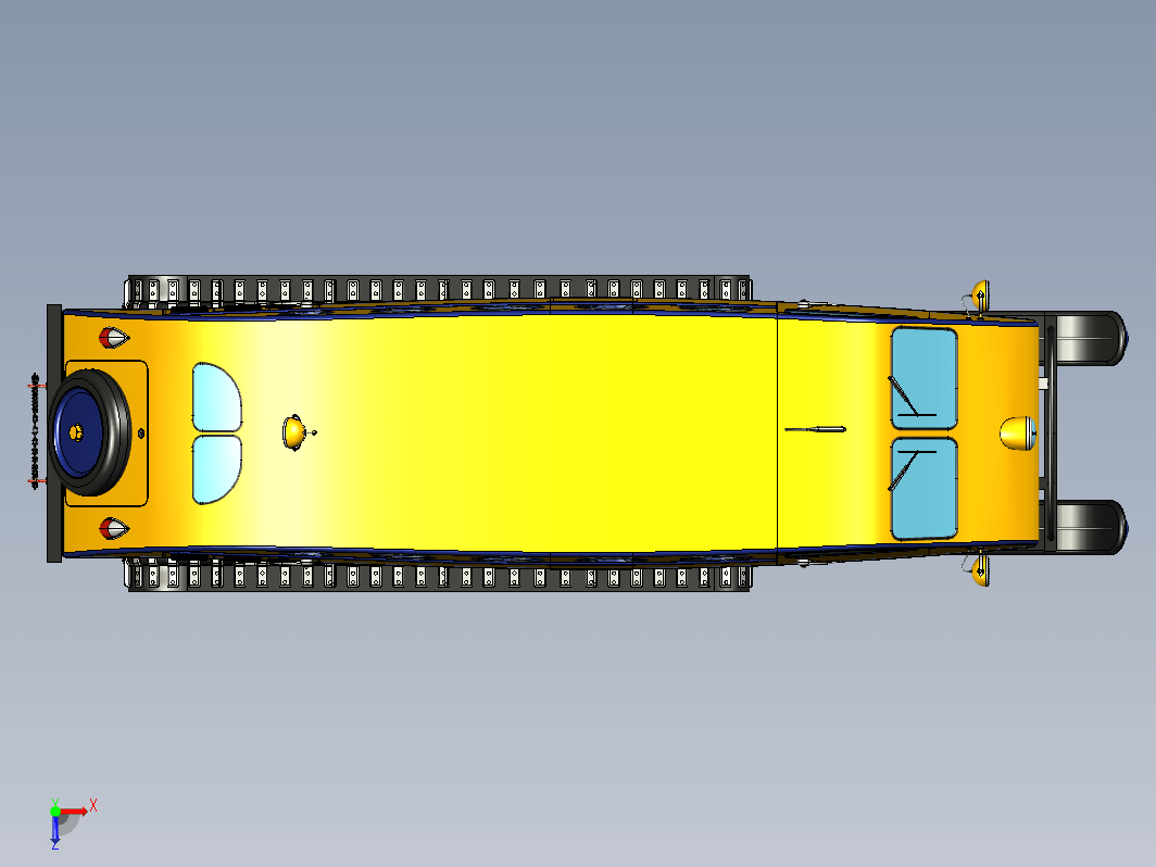 雪地履带车 auto-neige Bombardier B12