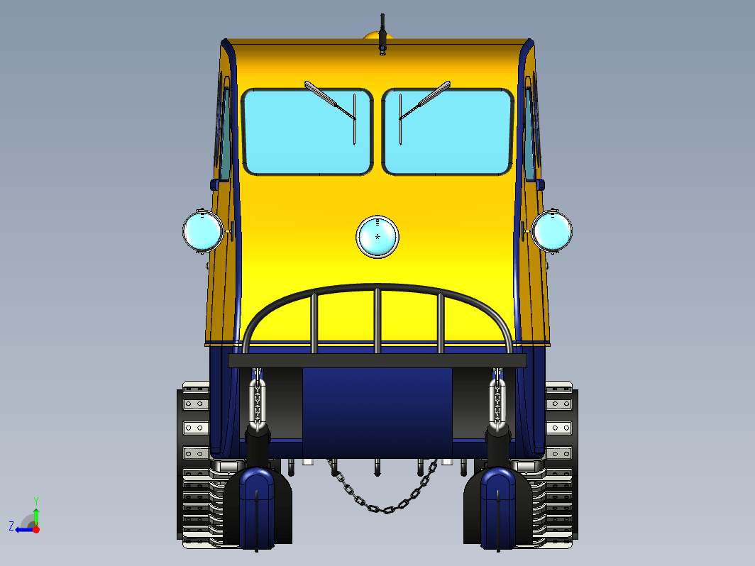 雪地履带车 auto-neige Bombardier B12