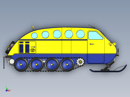 雪地履带车 auto-neige Bombardier B12缩略图