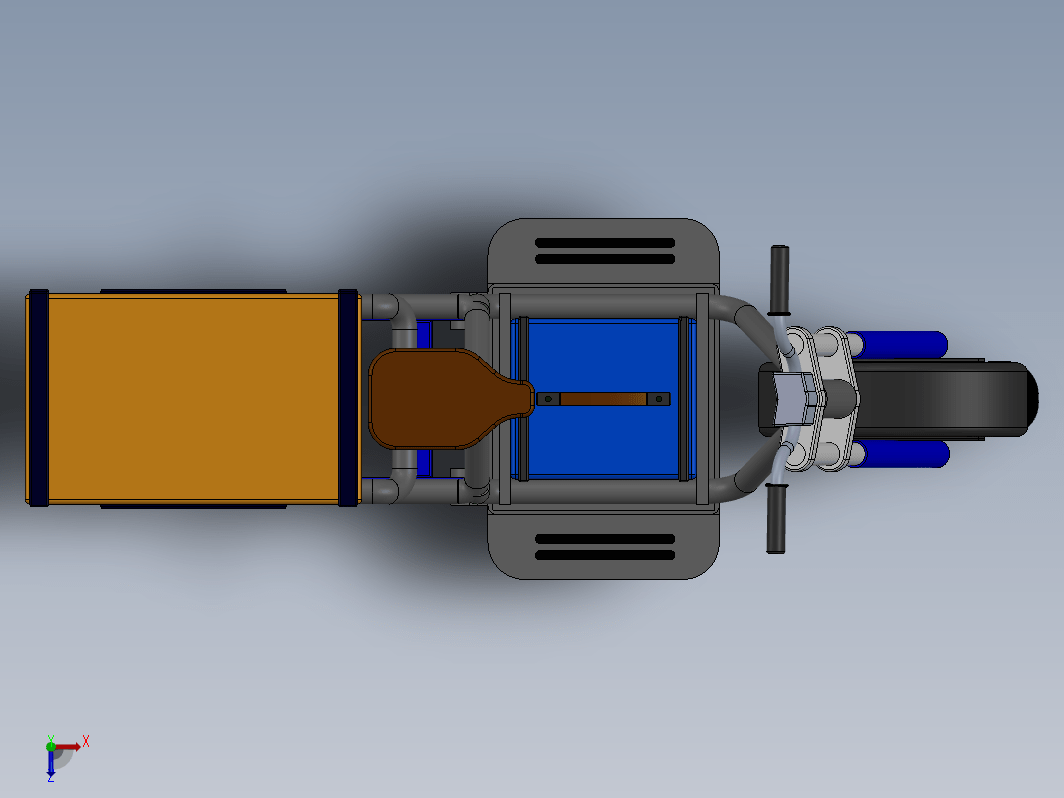 电动汽车3D模型