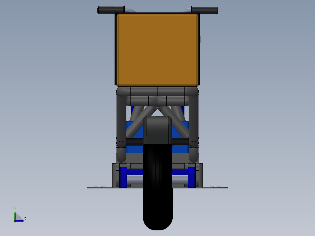 电动汽车3D模型